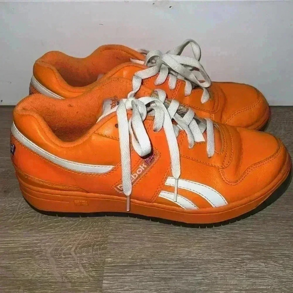 Rare Reebok Classic Kool-Aid Pro Legacy Mandarin Orange Men’s Athletic Shoe - Picture 4 of 9